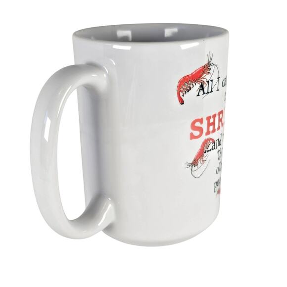 Coffee Mug All I Care About Is Shrimp Cherry Neocaridina Freshwater Shrimp Gift - Picture 6 of 14
